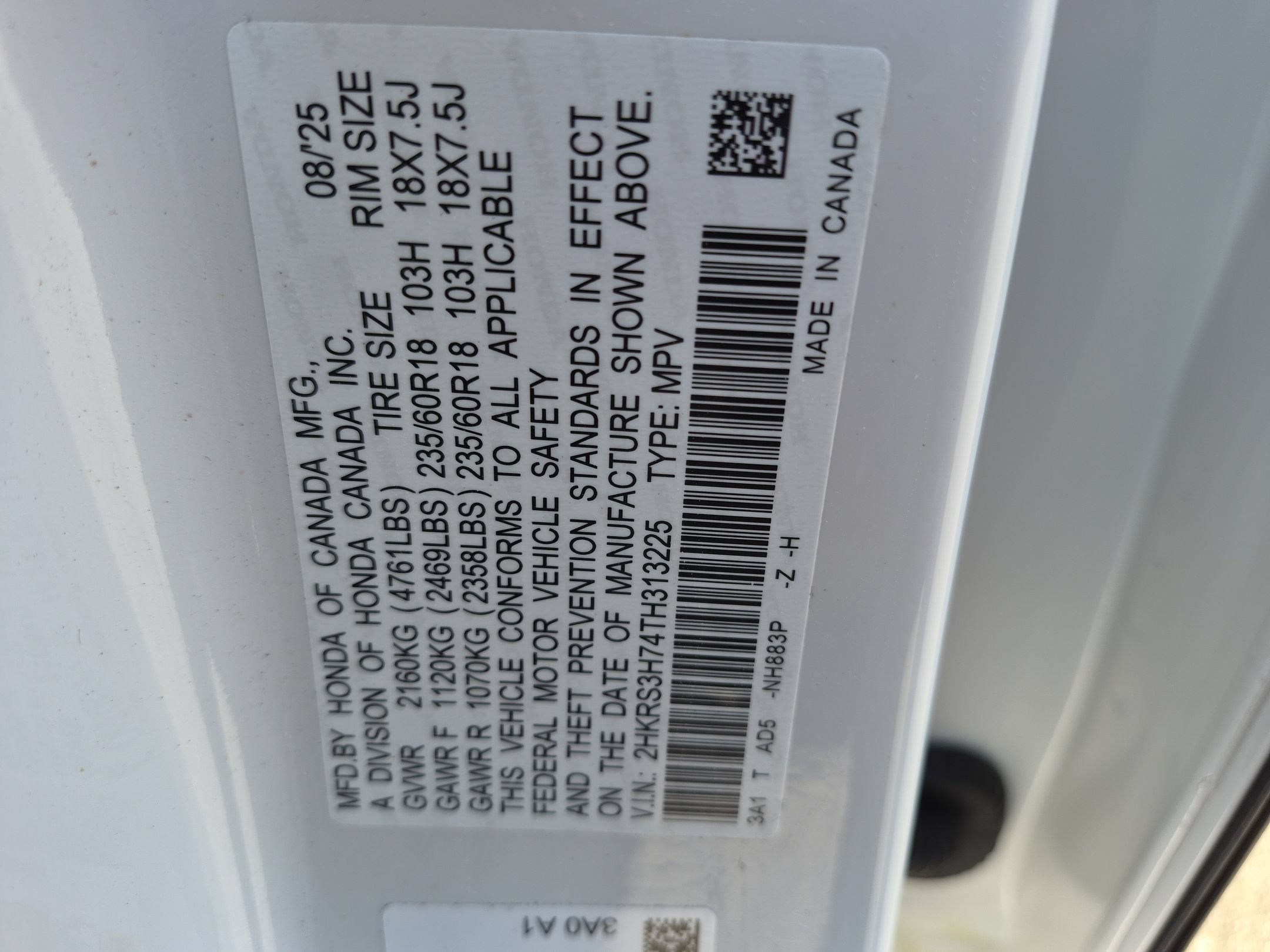 2026 Honda CR-V EX-L