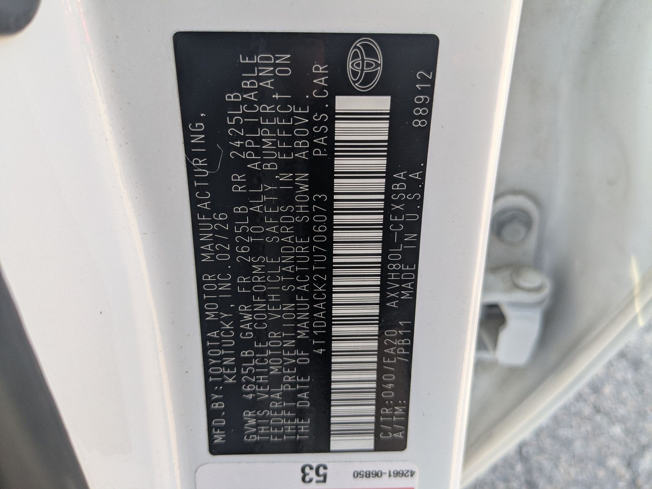 2026 Toyota Camry Nightshade