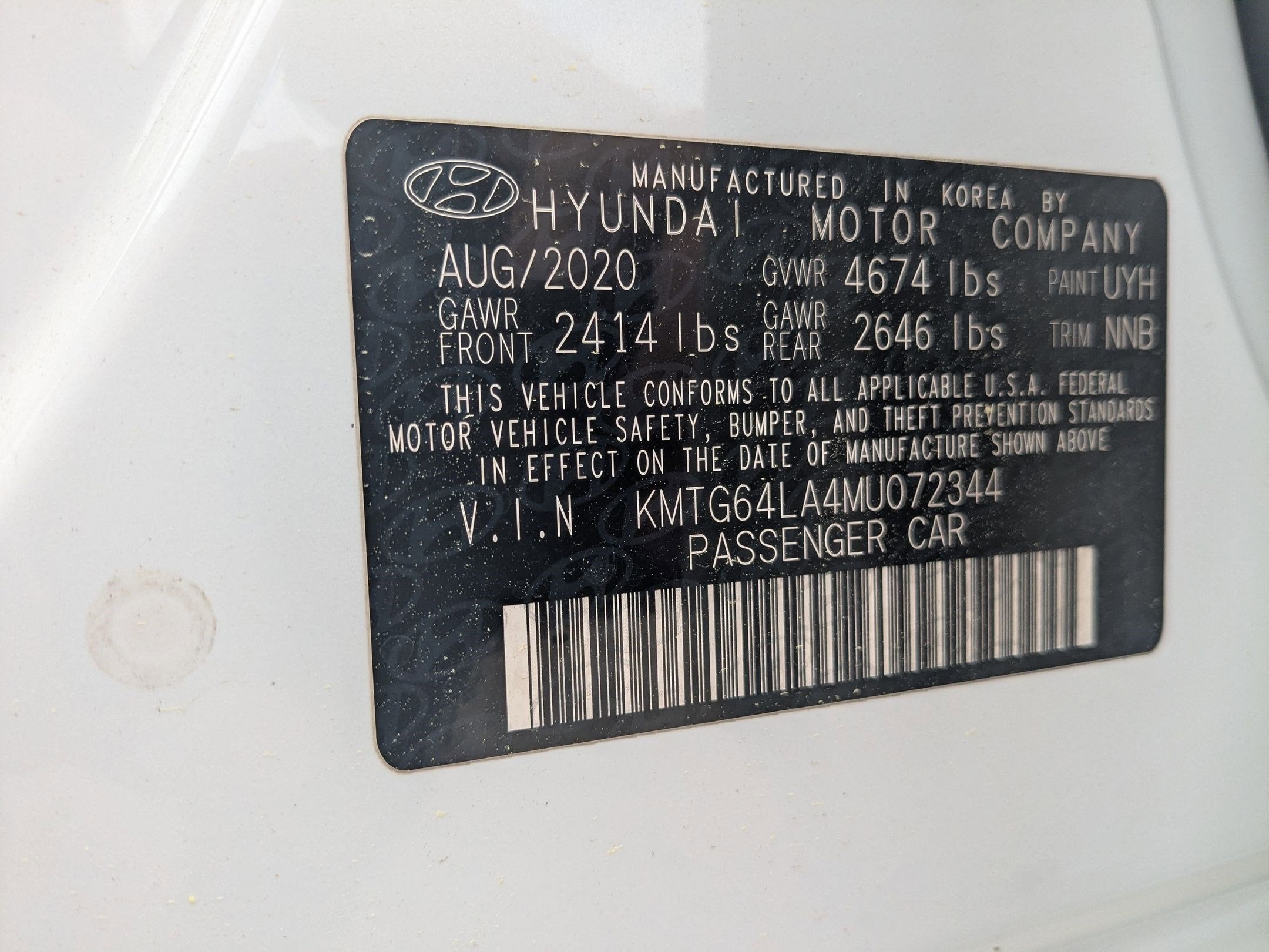 2021 Genesis G70 2.0T RWD