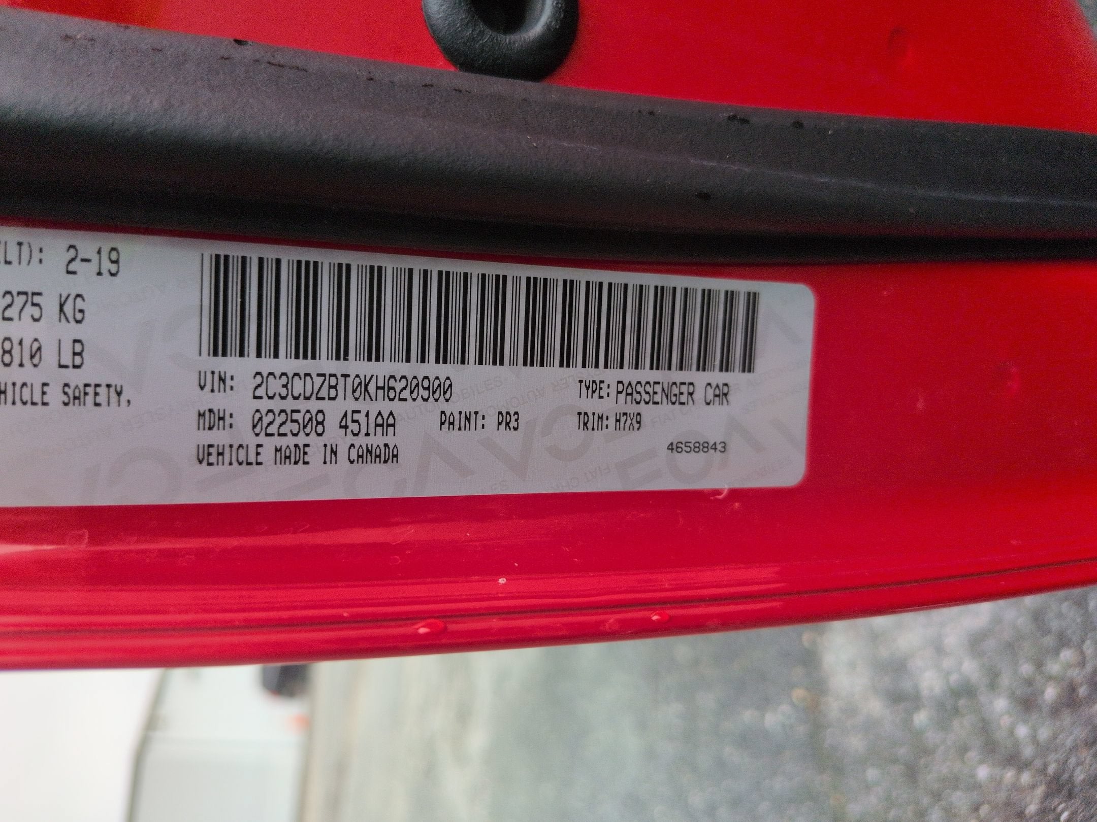 2019 Dodge Challenger R/T
