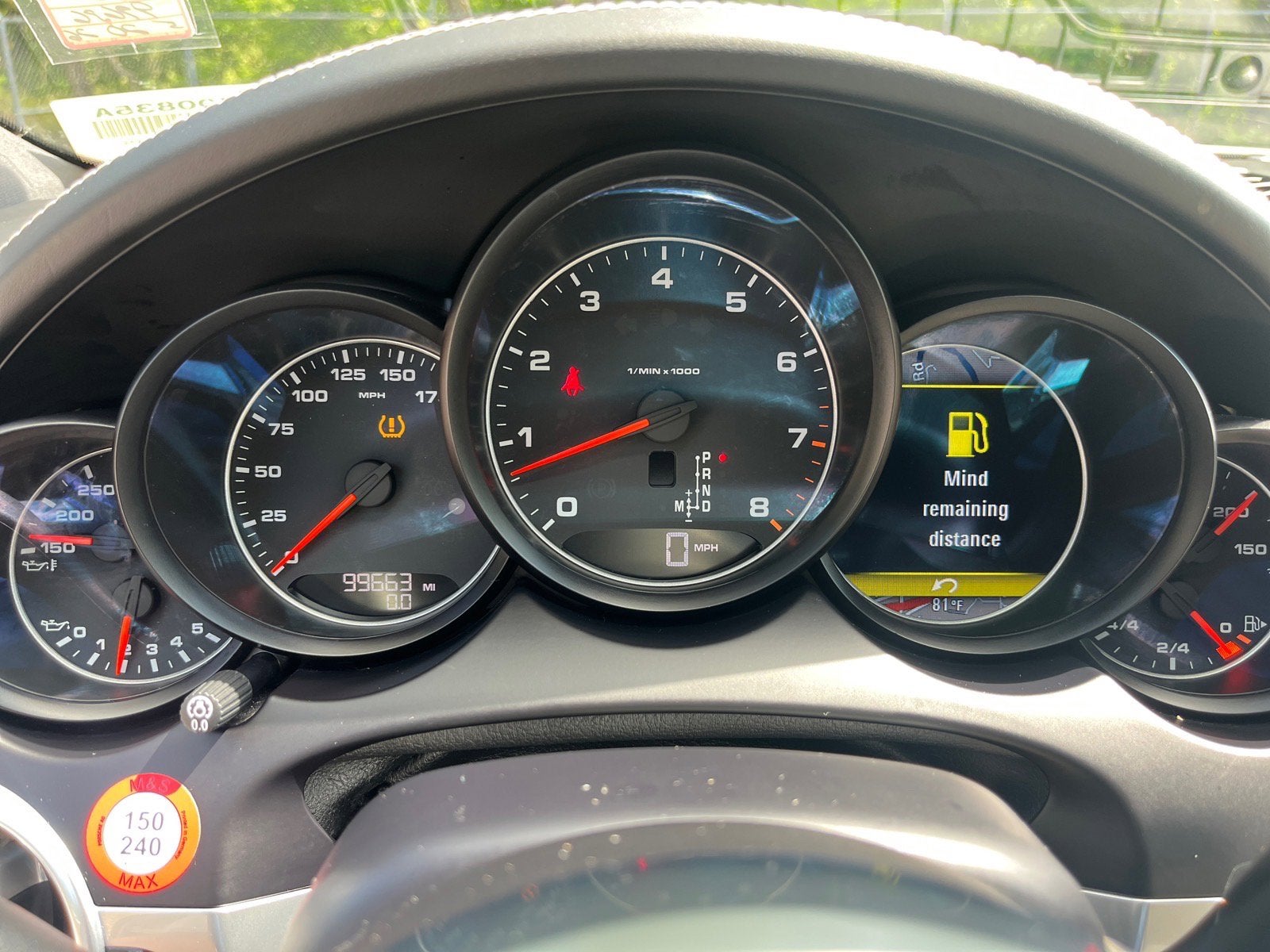 2016 Porsche Cayenne Base