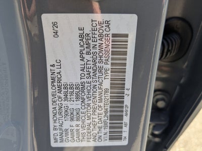 2026 Honda Civic Hatchback Sport