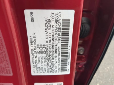 2026 Honda Accord Sedan LX