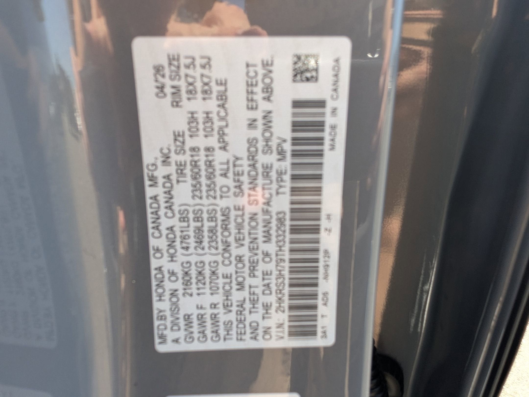 2026 Honda CR-V EX-L