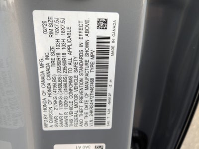 2026 Honda CR-V EX-L