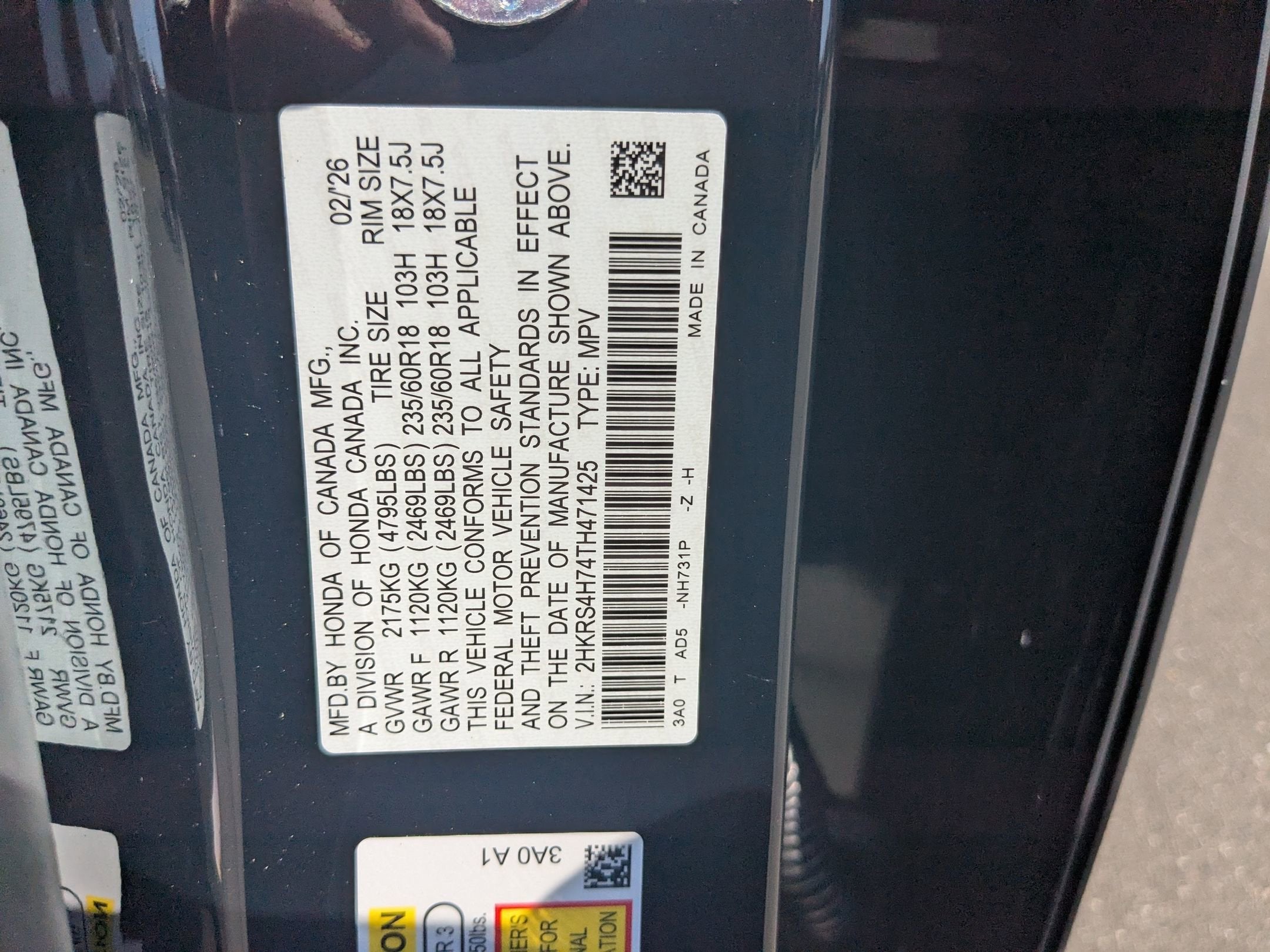 2026 Honda CR-V EX-L