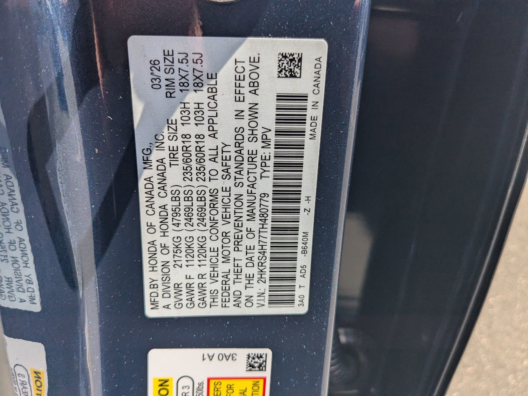 2026 Honda CR-V EX-L