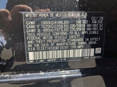 2026 Honda HR-V EX-L