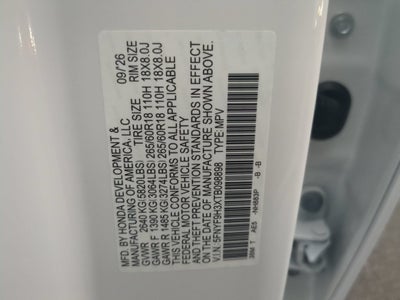 2026 Honda Passport RTL