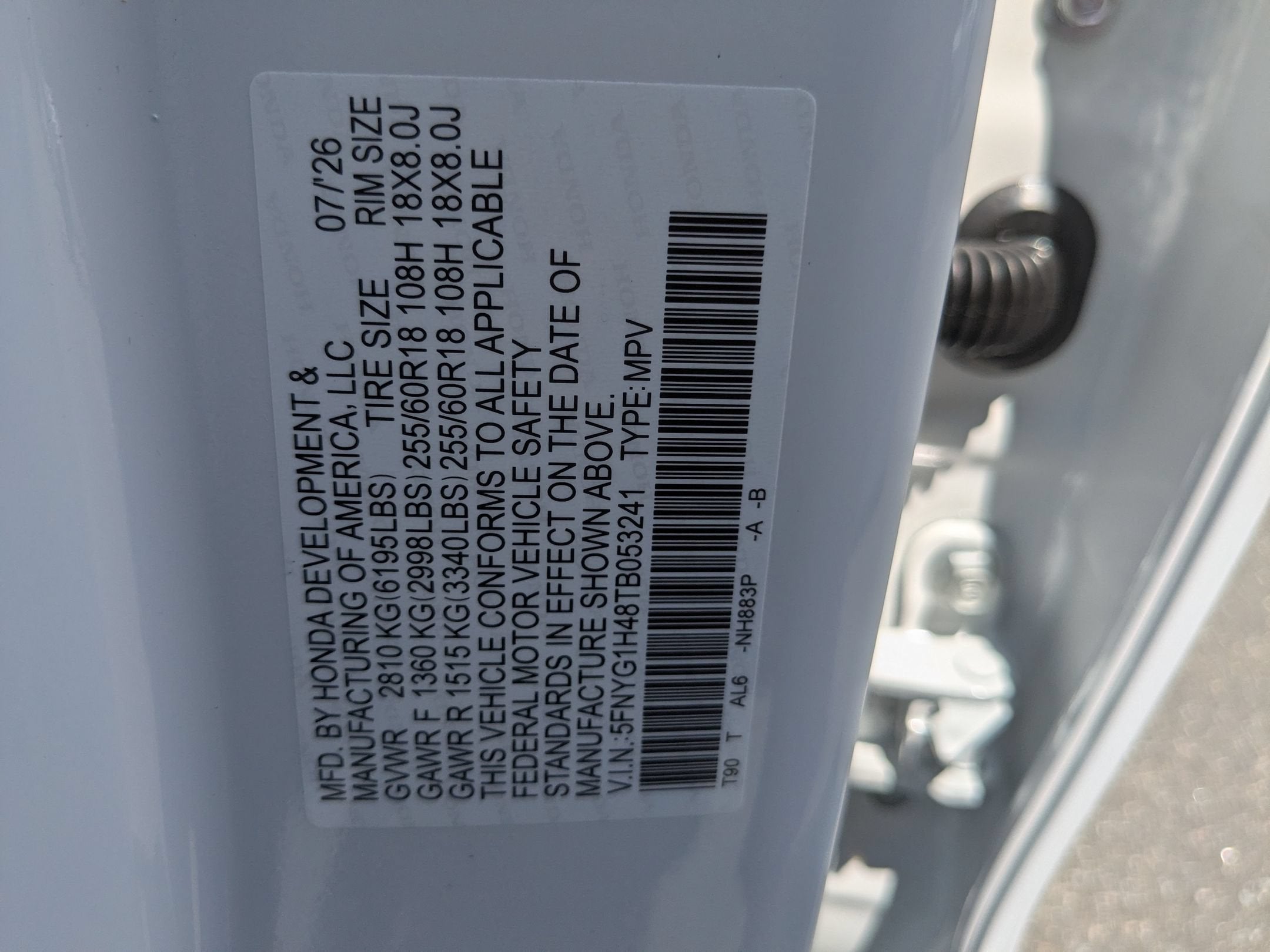 2026 Honda Pilot EX-L