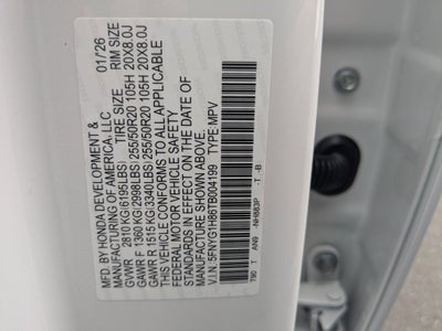 2026 Honda Pilot Elite