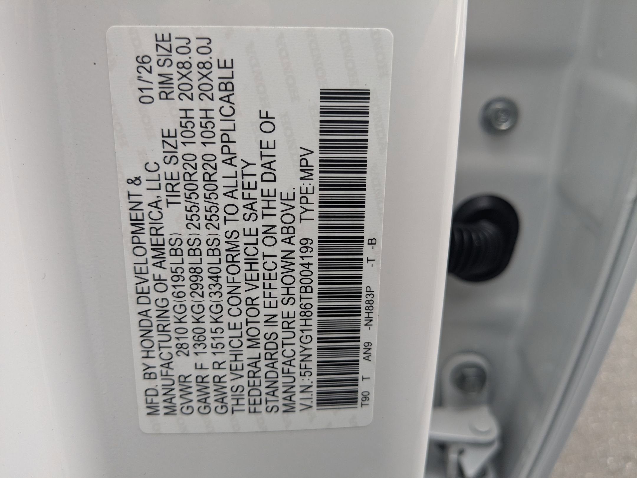 2026 Honda Pilot Elite