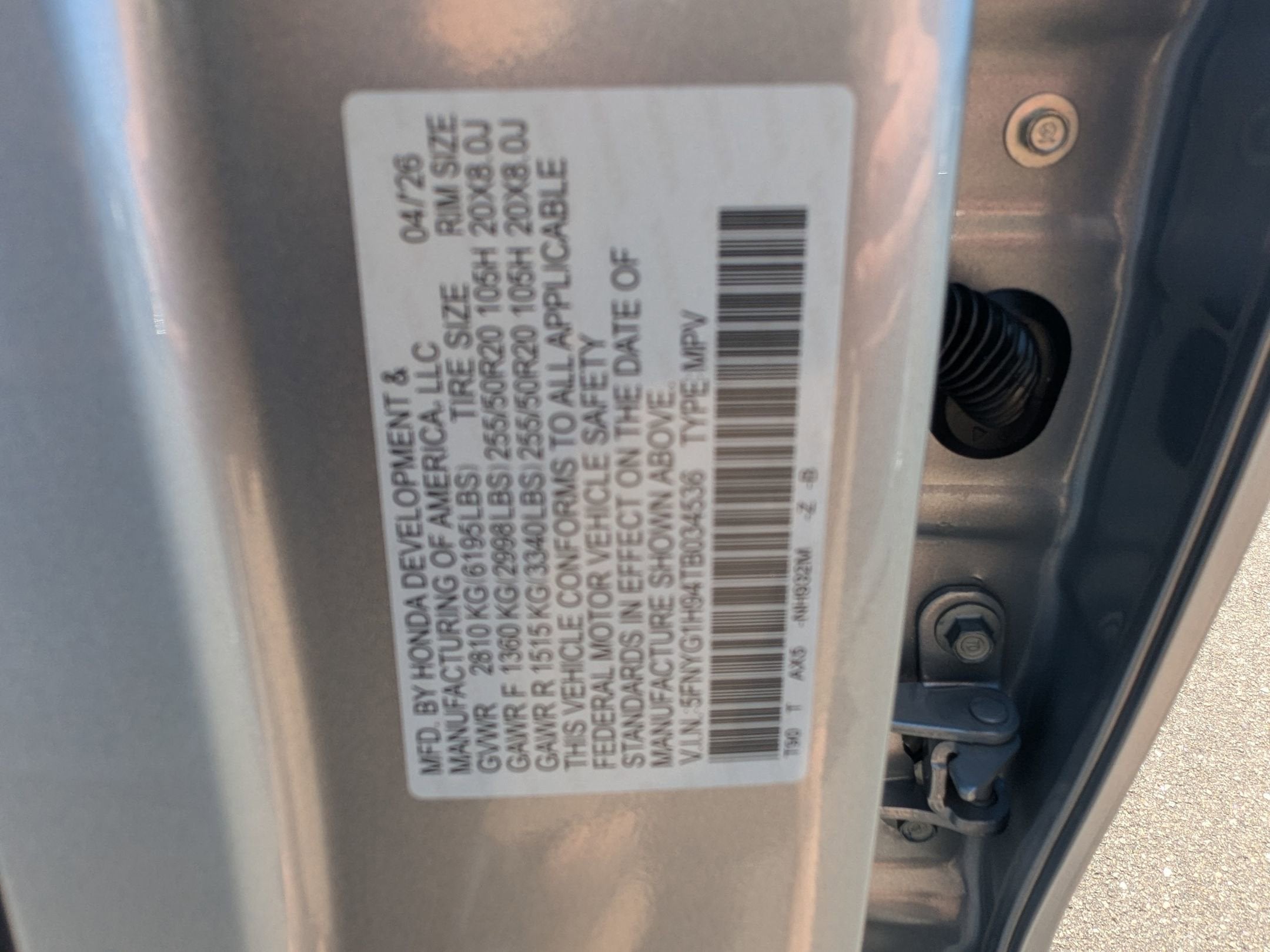 2026 Honda Pilot Black Edition