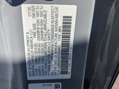 2026 Honda CR-V Hybrid Sport