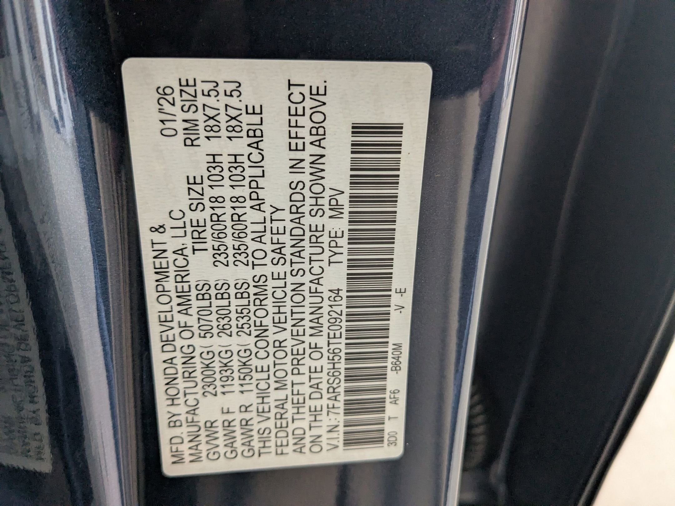 2026 Honda CR-V Hybrid Sport