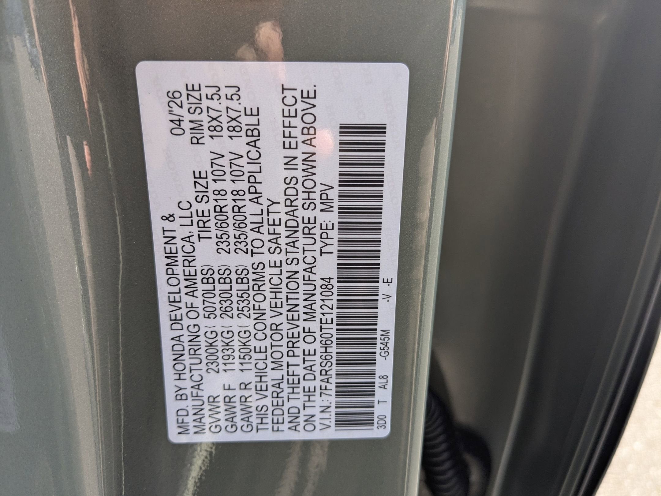 2026 Honda CR-V Hybrid TrailSport