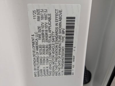 2026 Honda CR-V Hybrid TrailSport