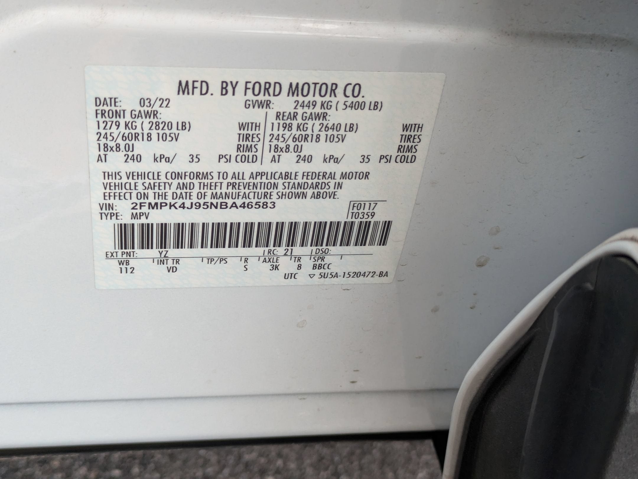 2022 Ford Edge SEL