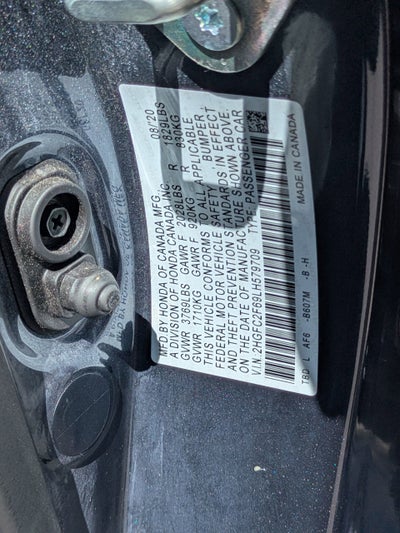 2020 Honda Civic Sedan LX