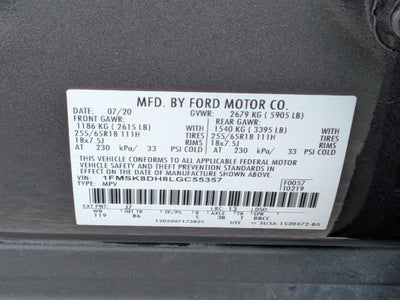 2020 Ford Explorer XLT