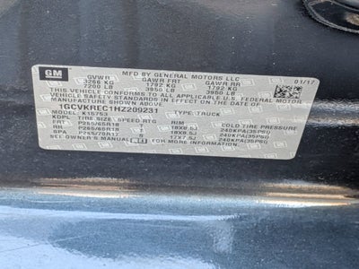 2017 Chevrolet Silverado 1500 LT