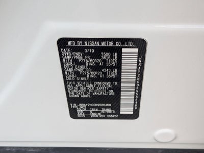 2019 Nissan Armada SL