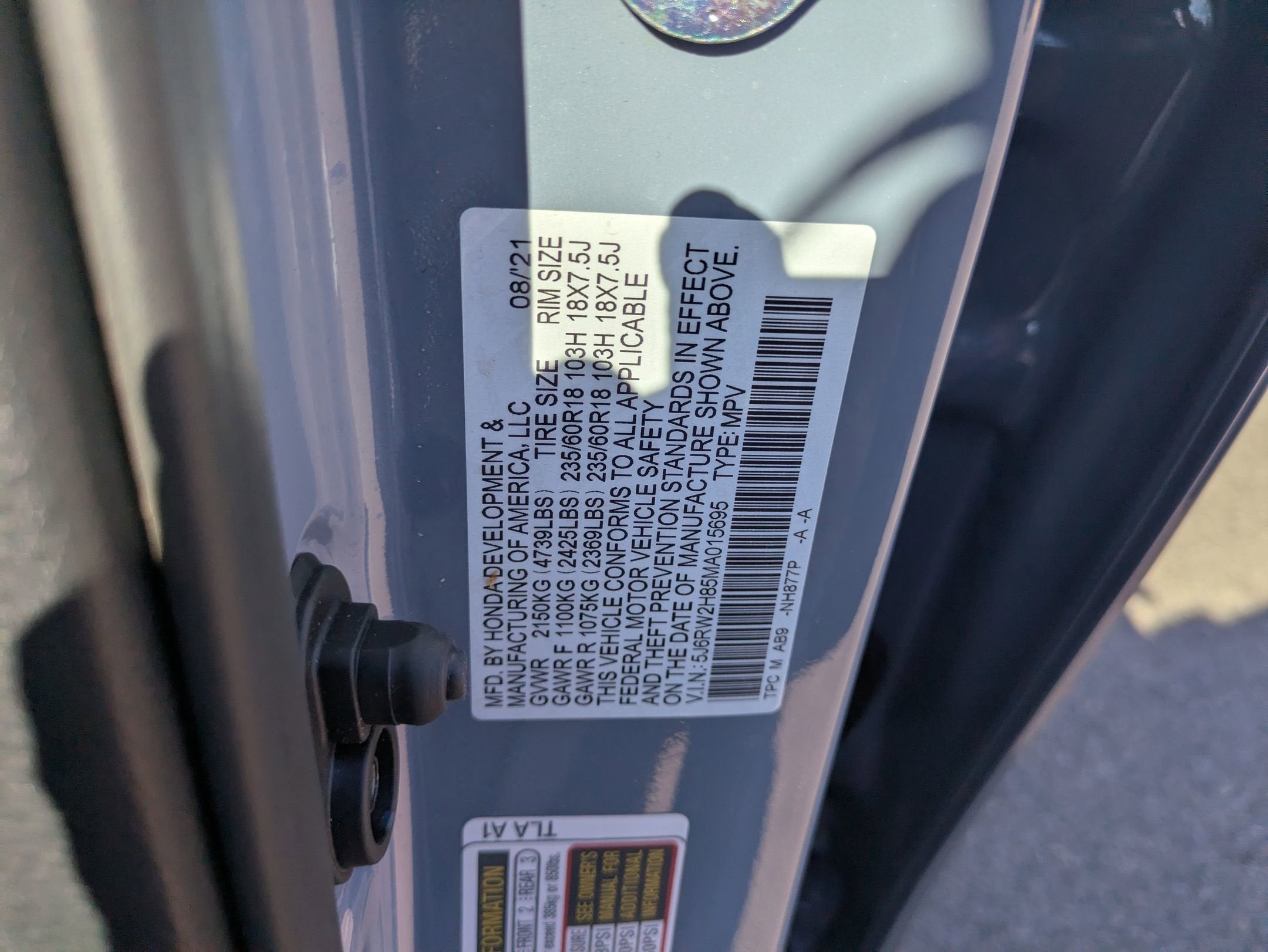 2021 Honda CR-V EX-L