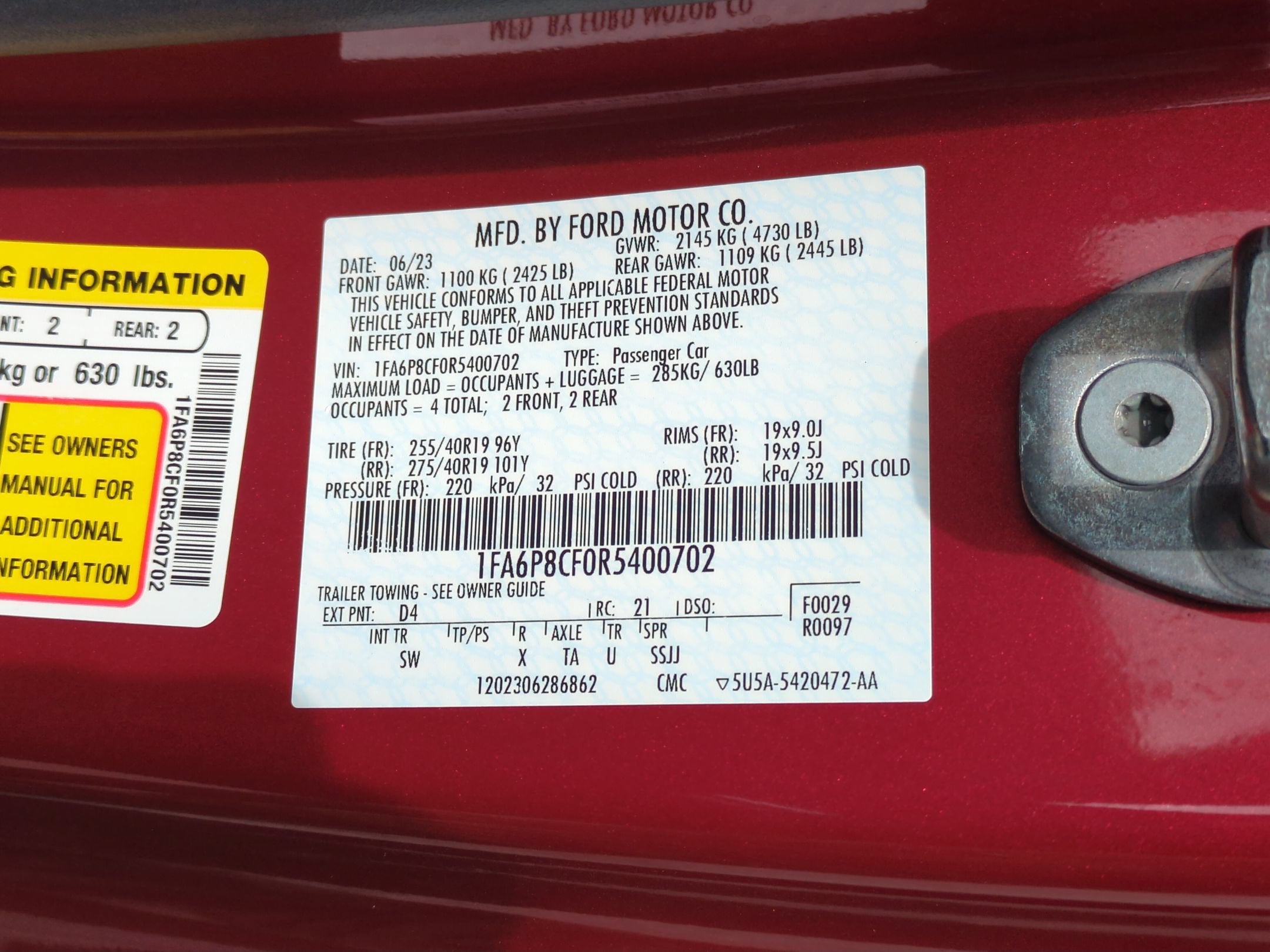 2024 Ford Mustang GT Premium