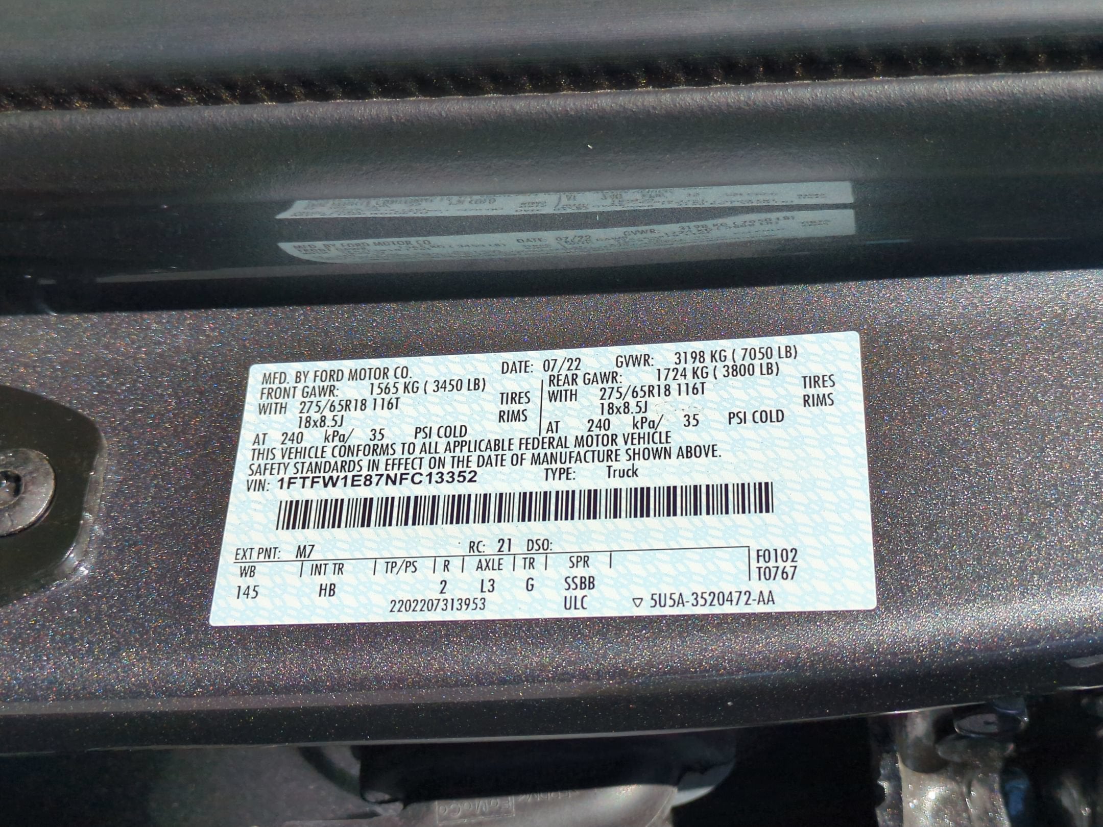 2022 Ford F-150 LARIAT