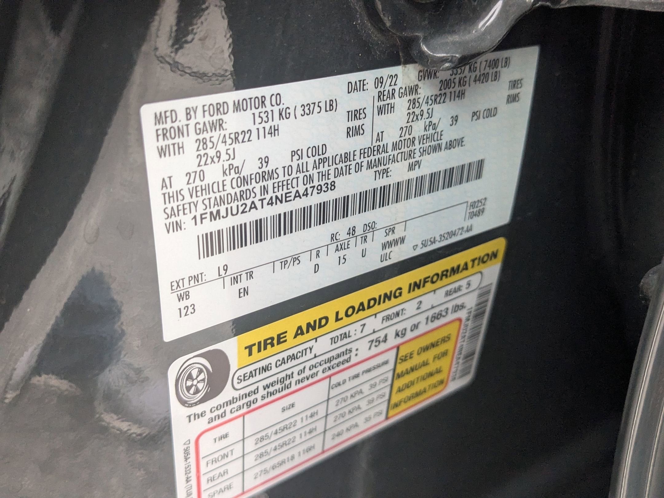 2022 Ford Expedition Limited