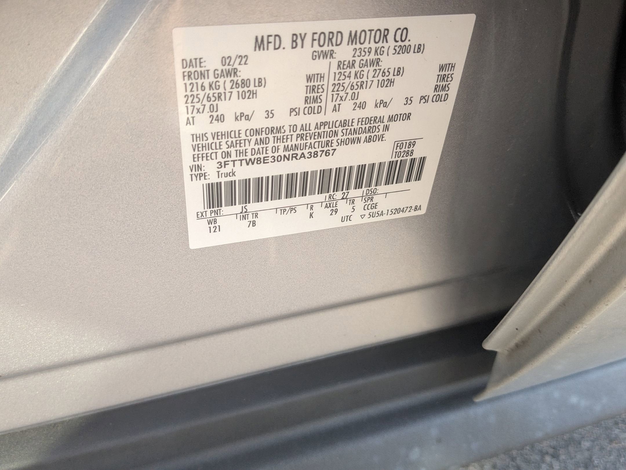 2022 Ford Maverick XLT