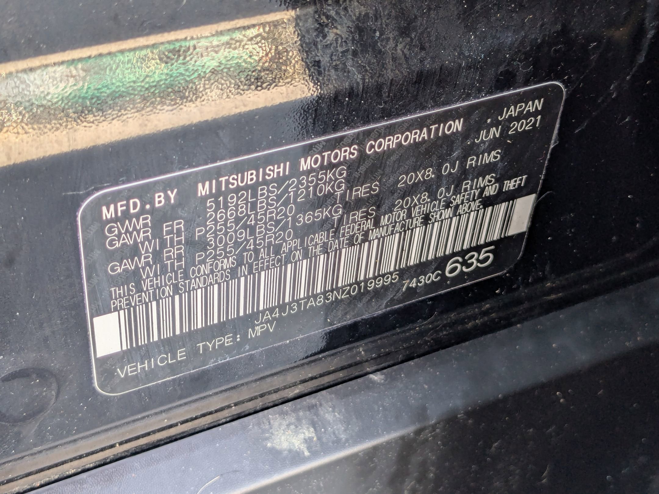 2022 Mitsubishi Outlander ES