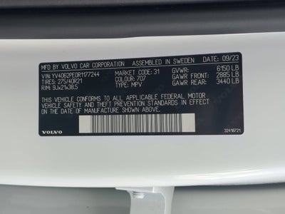 2024 Volvo XC90 Plus Bright Theme