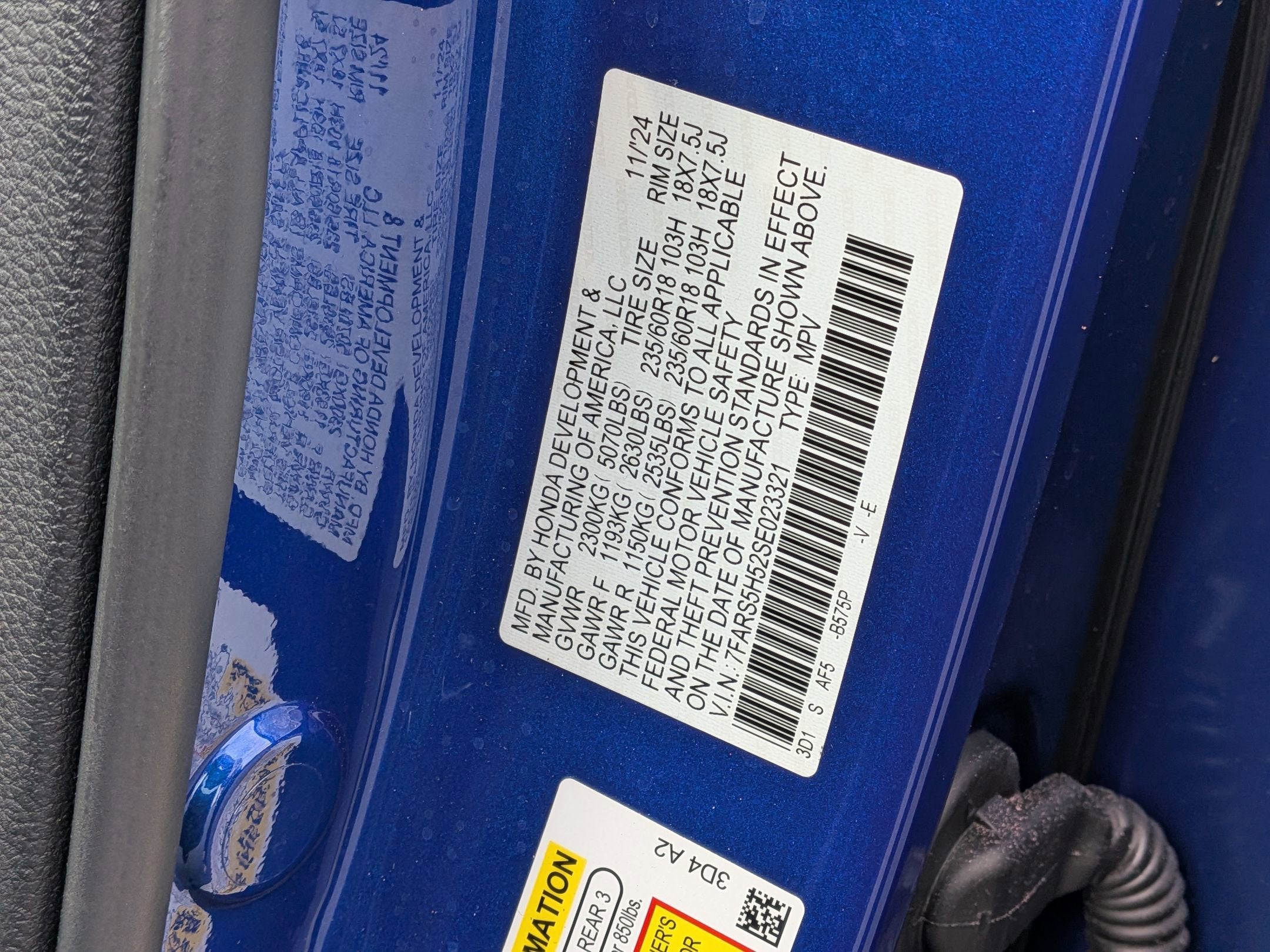 2025 Honda CR-V Hybrid Sport