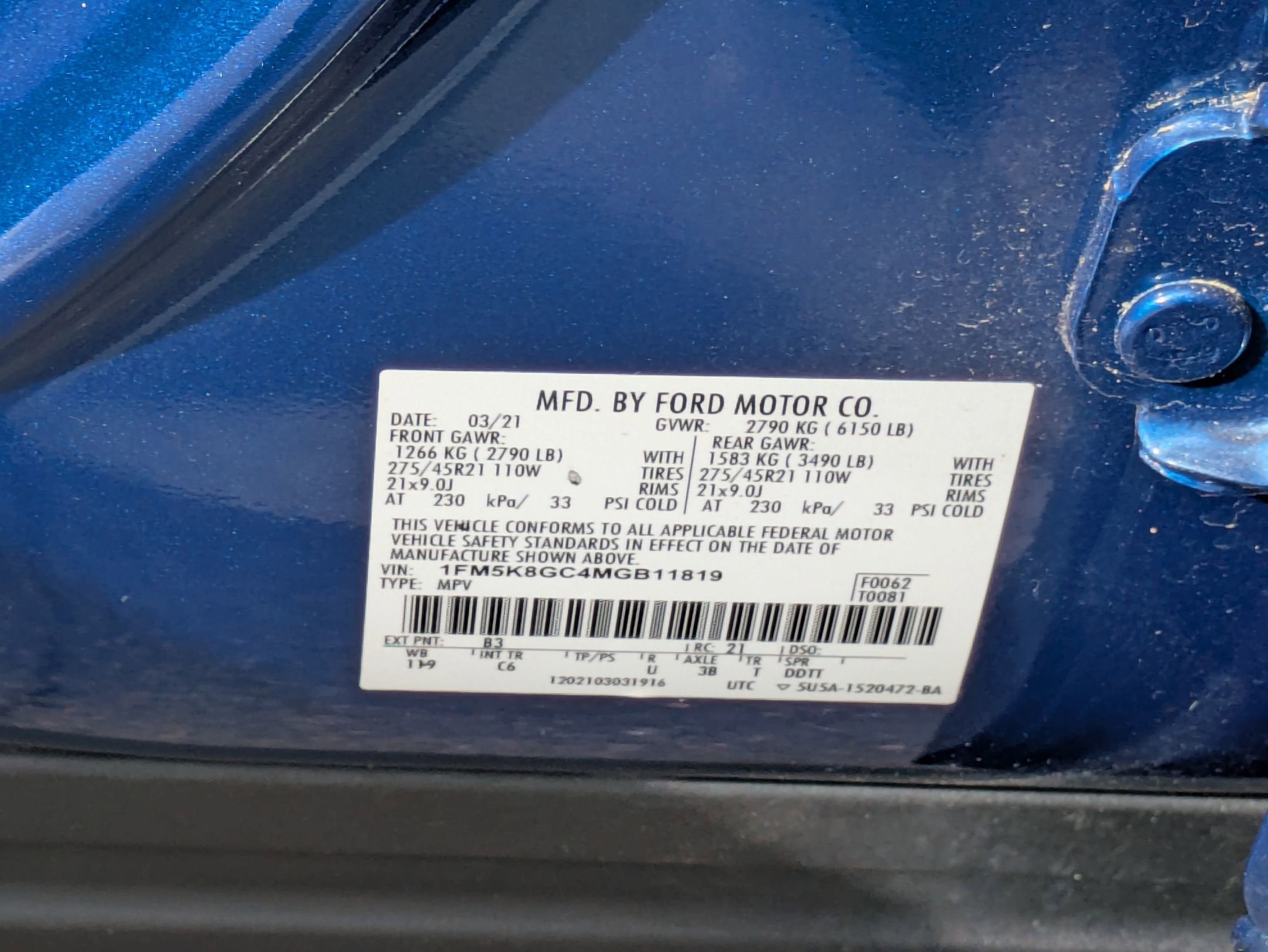 2021 Ford Explorer ST