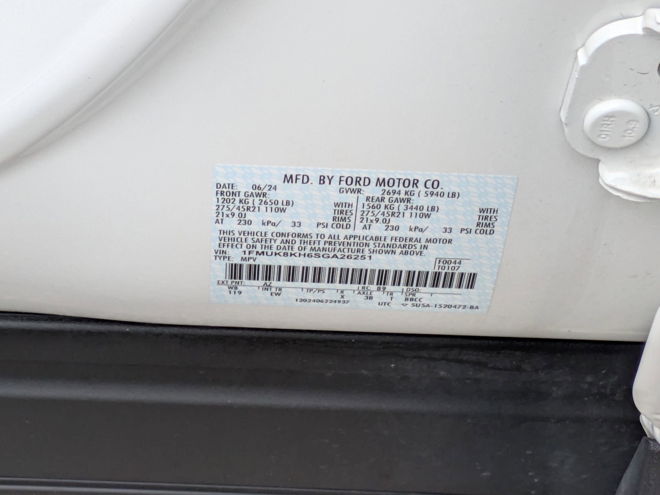 2025 Ford Explorer ST-Line