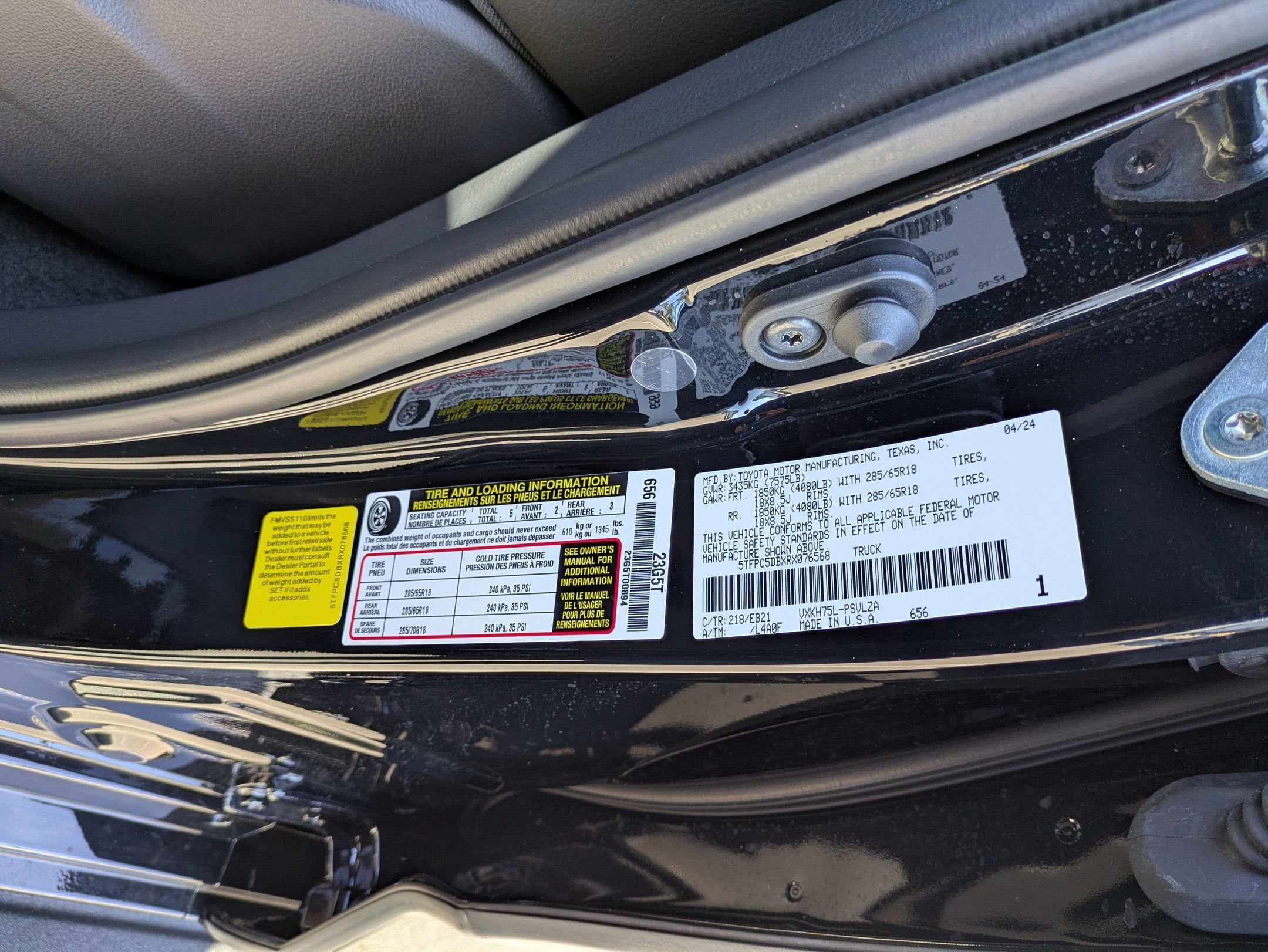 2024 Toyota Tundra 4WD TRD Pro Hybrid