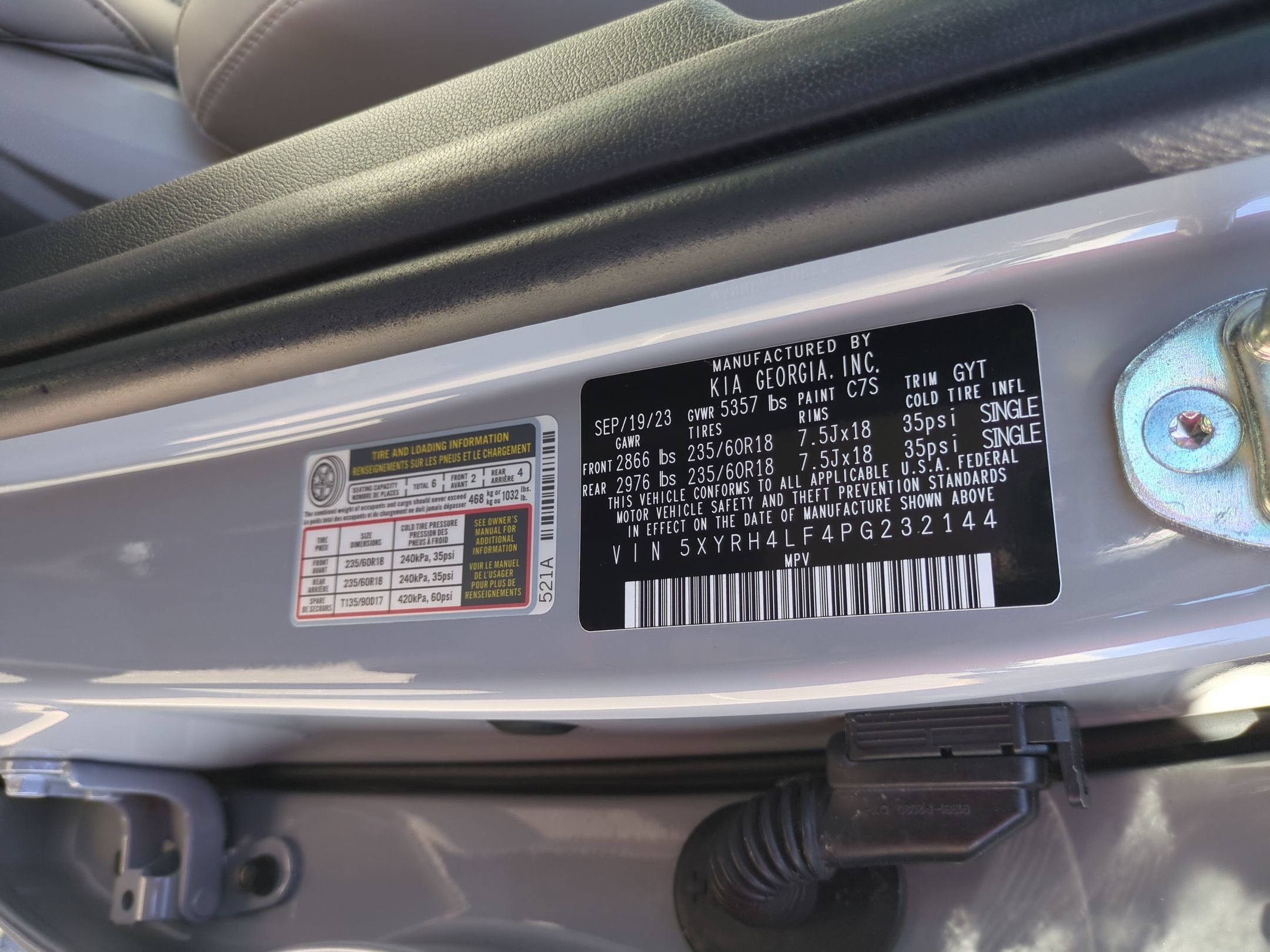 2023 Kia Sorento EX