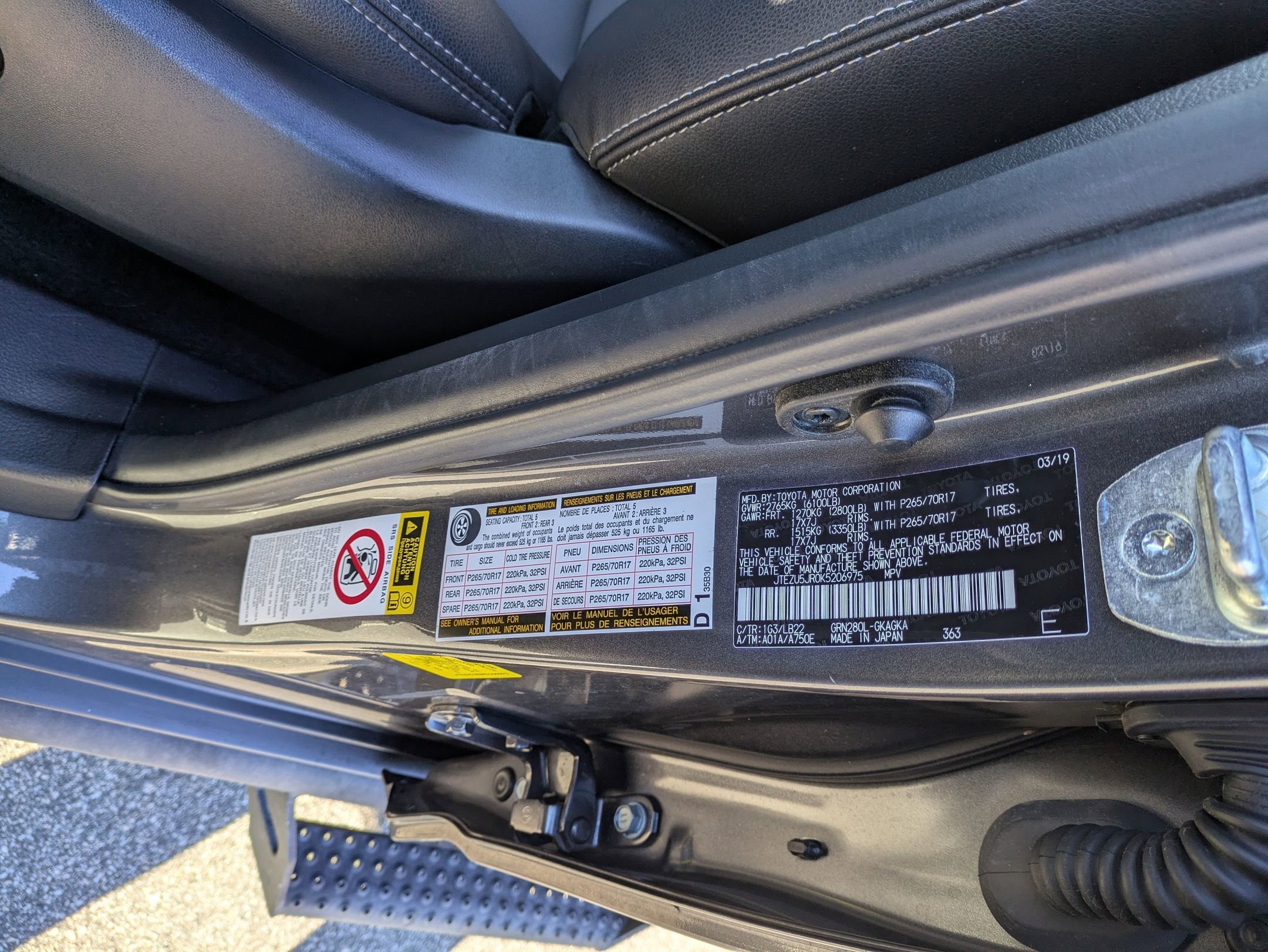 2019 Toyota 4Runner SR5 Premium