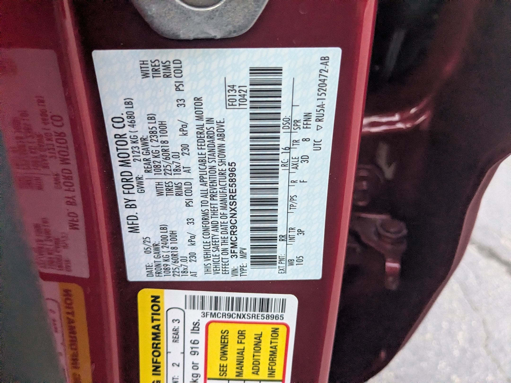 2025 Ford Bronco Sport Outer Banks