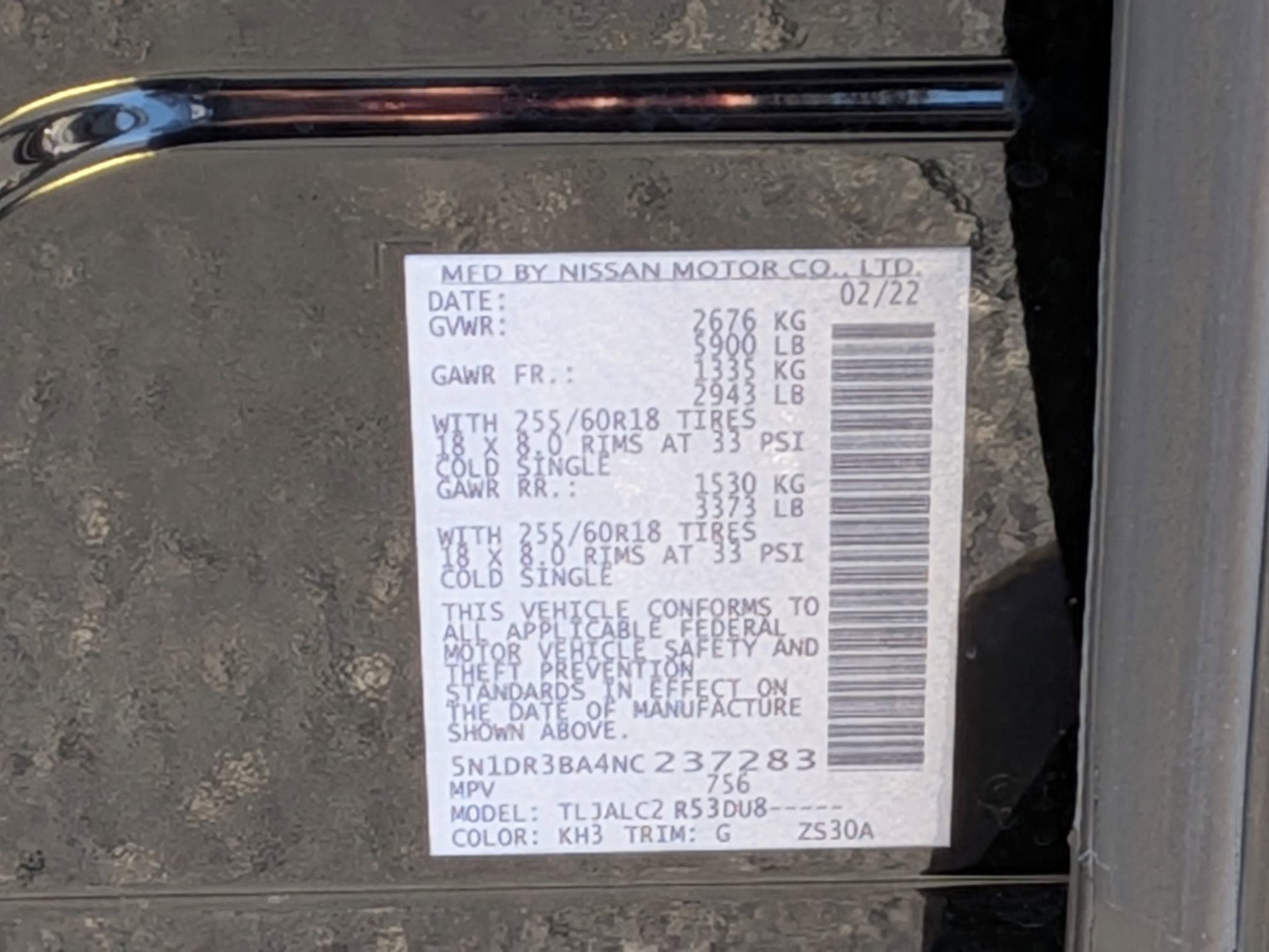 2022 Nissan Pathfinder SV