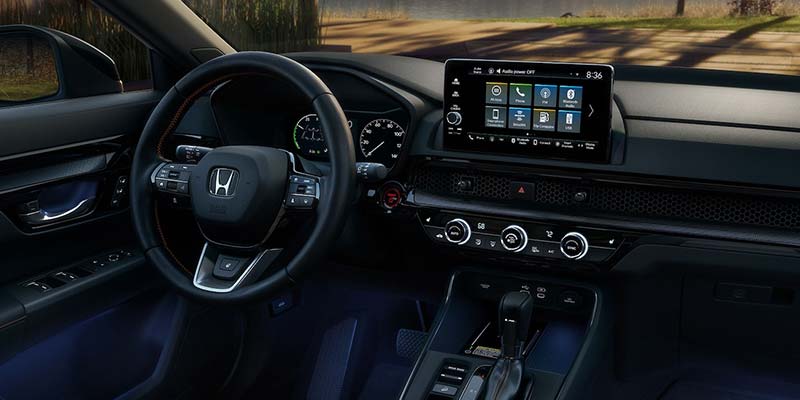 2026 Honda CR-V sterring and dashboard