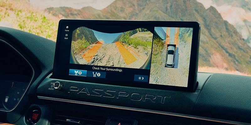 Interior view of the 2026 Honda Passport