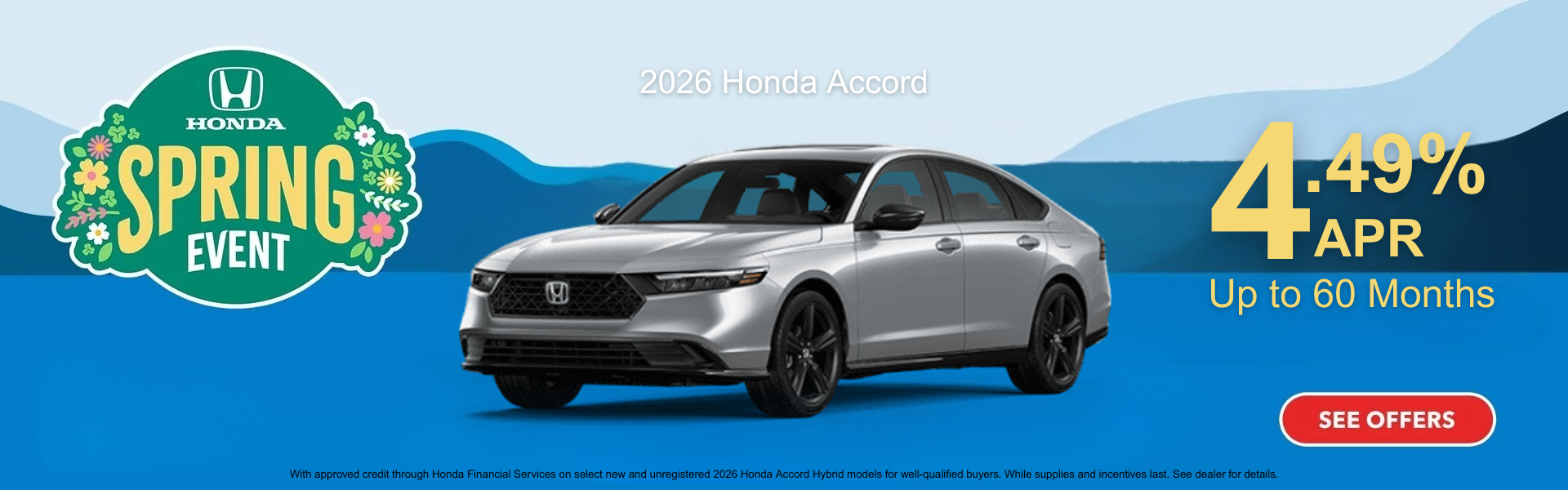 Spring Event 26 Honda Accord