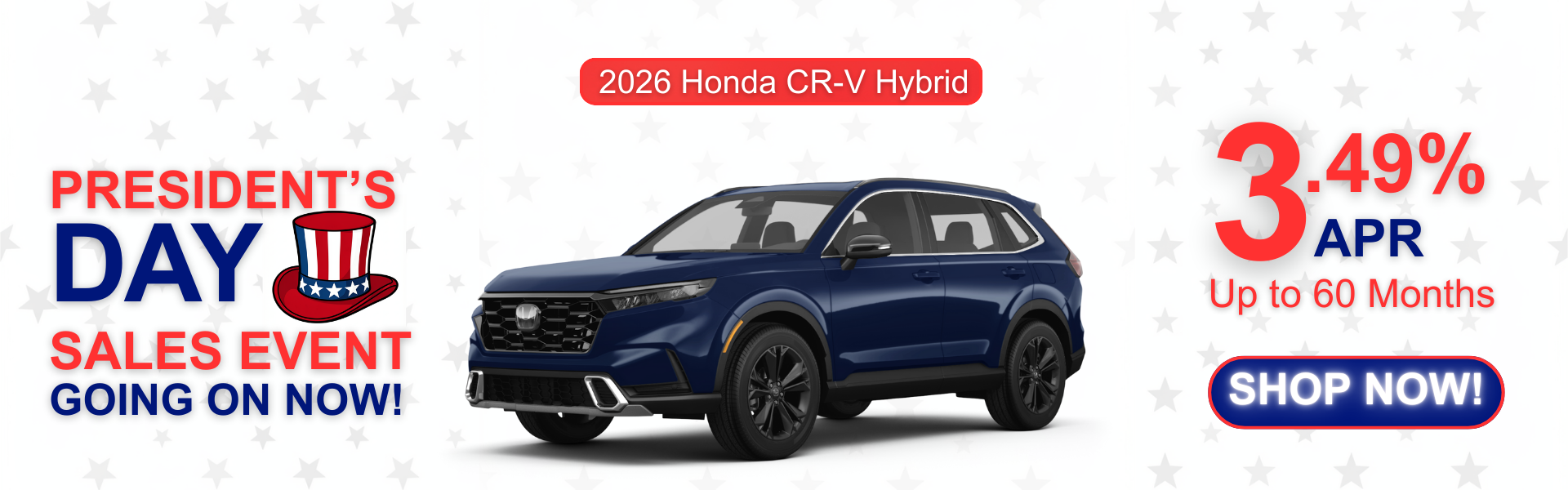 President's Day Sales Event 26 Honda CR-V