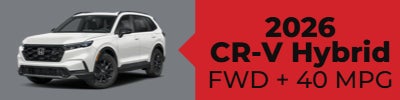 Shop 2026 Honda CR-V Hybrid at Boyd Honda Oxford in Oxford, NC