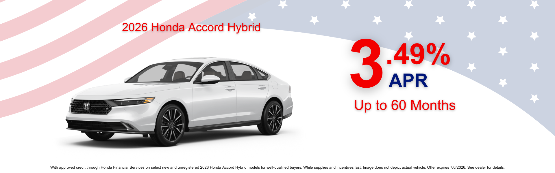 2026 Honda Accord Hybrid APR