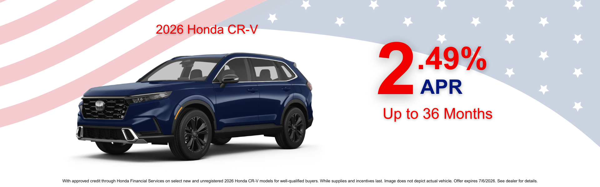 2026 Honda CR-V APR