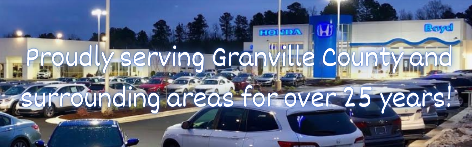 25 Years Honda building background