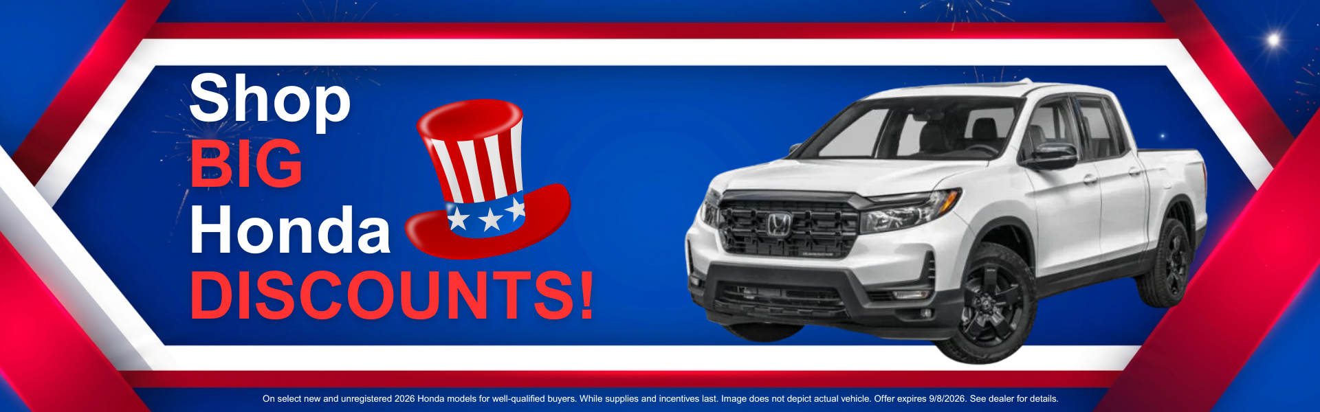 New Honda Discounts